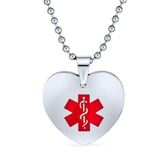 Bling Jewelry Jewelry Dnrdo Not Resuscitate Medical Alert Id Heart